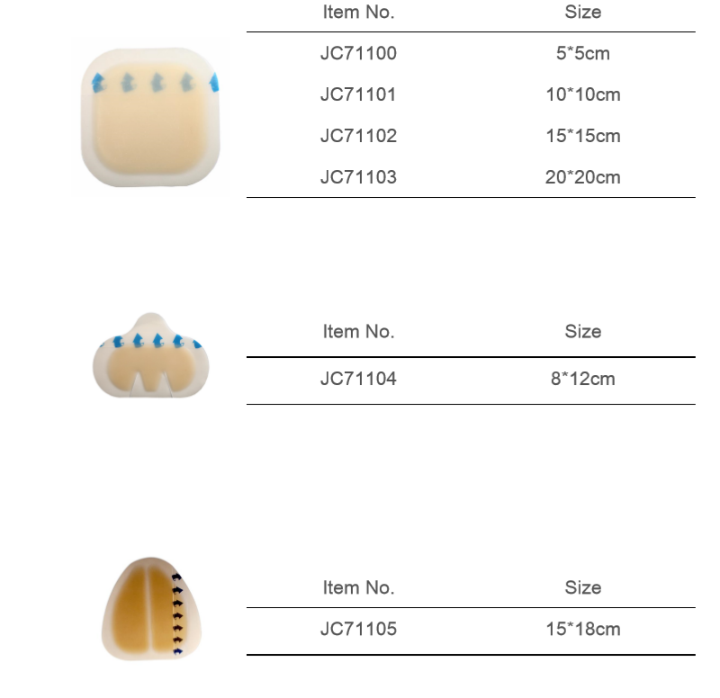 Hydrocolloid dressing for burns advanced healing hydrocolloid bandages