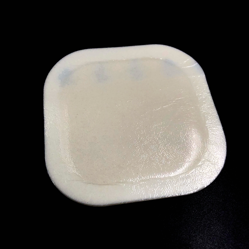 Foam hydrocolloid wound care hydrocolloid dressing over sutures