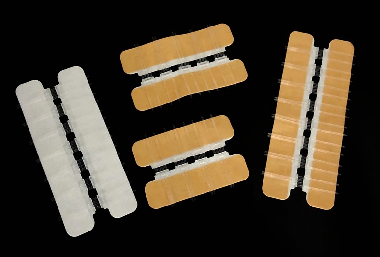 Zipline stitches big size wound closure device for laceration surgery