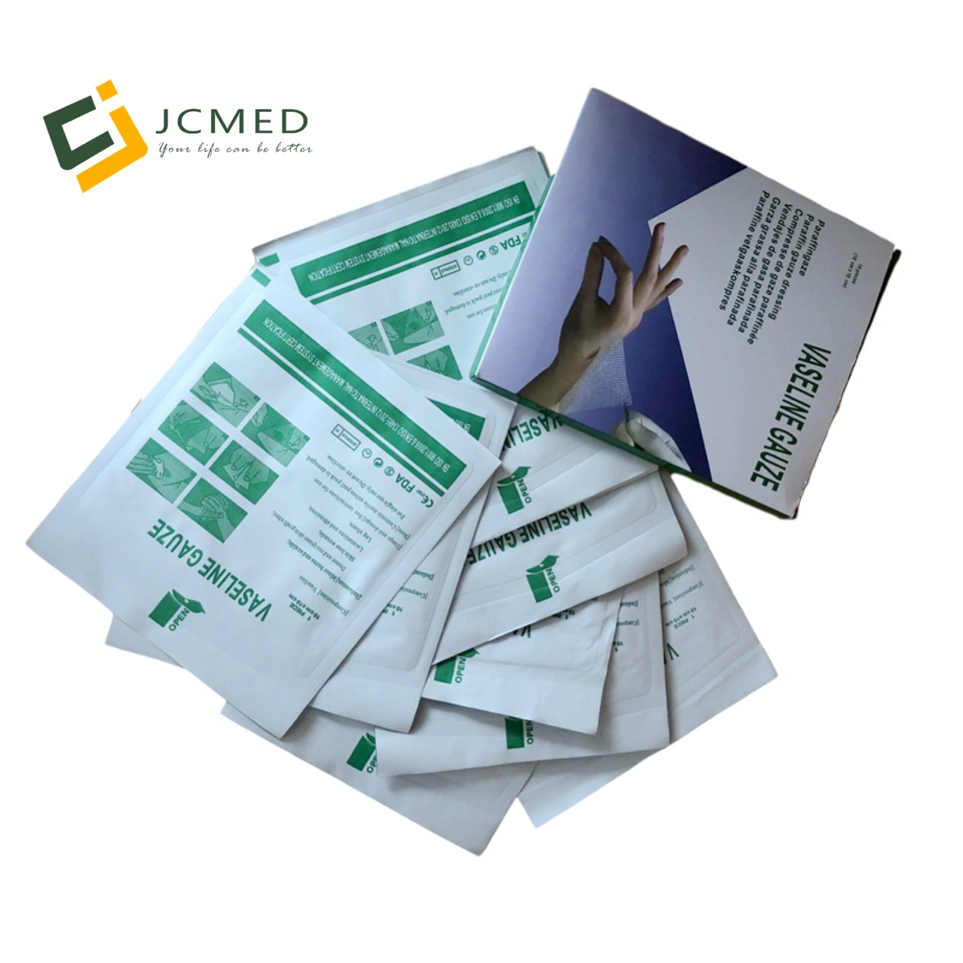 paraffin gauze vaseline gauze petrolatum gauze for burn