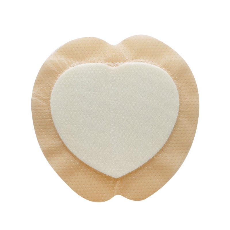 Silicone Foam Dressing With Border Adhesive Foam Silicone Dressing