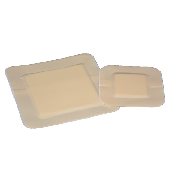 bordered foam dressing for venous leg ulcers