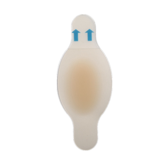 Ultra thin hydrocolloid dressing for pressure ulcers