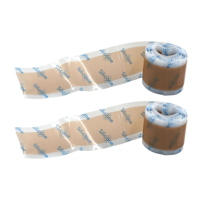 Reusable soft silicone scar sheet Tape Rollls Skin Color