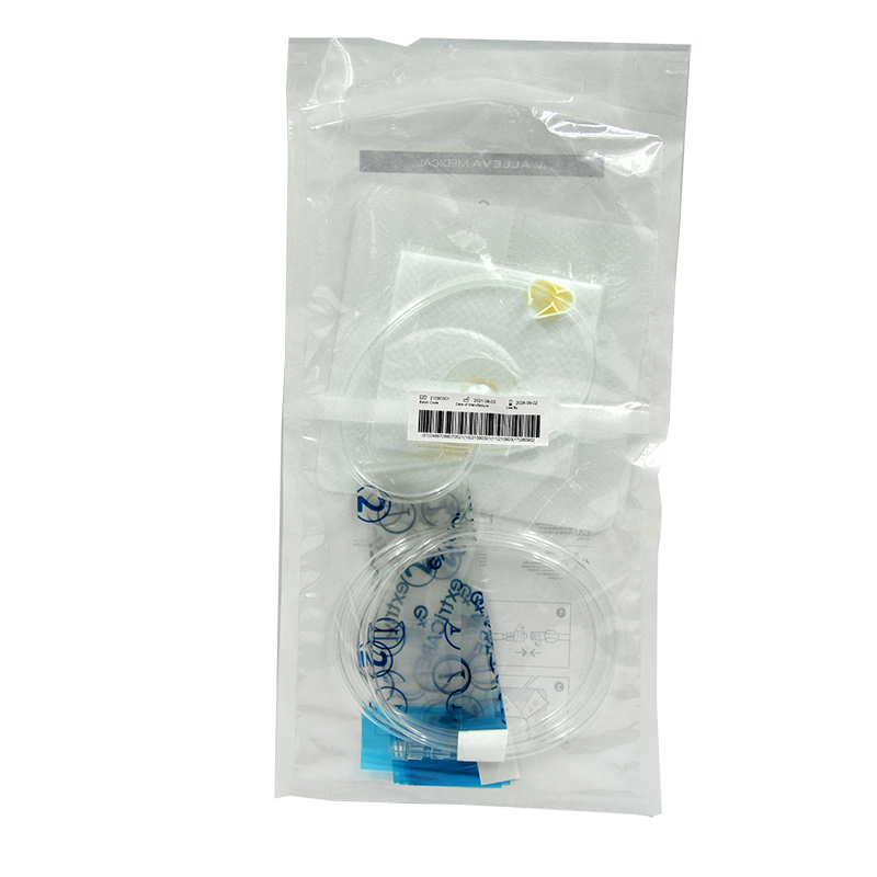 NPWT Dressing Disposable Silicone Foam Dressing One Piece Kit with Port