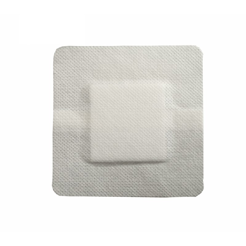 Non woven fabric wound dressing adhesive non woven wound dressing