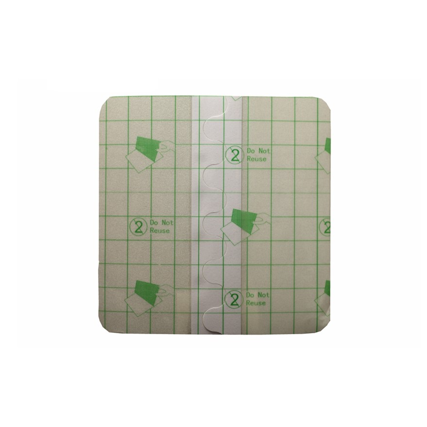 Waterproof island dressing bordered gauze adhesive island wound dressing